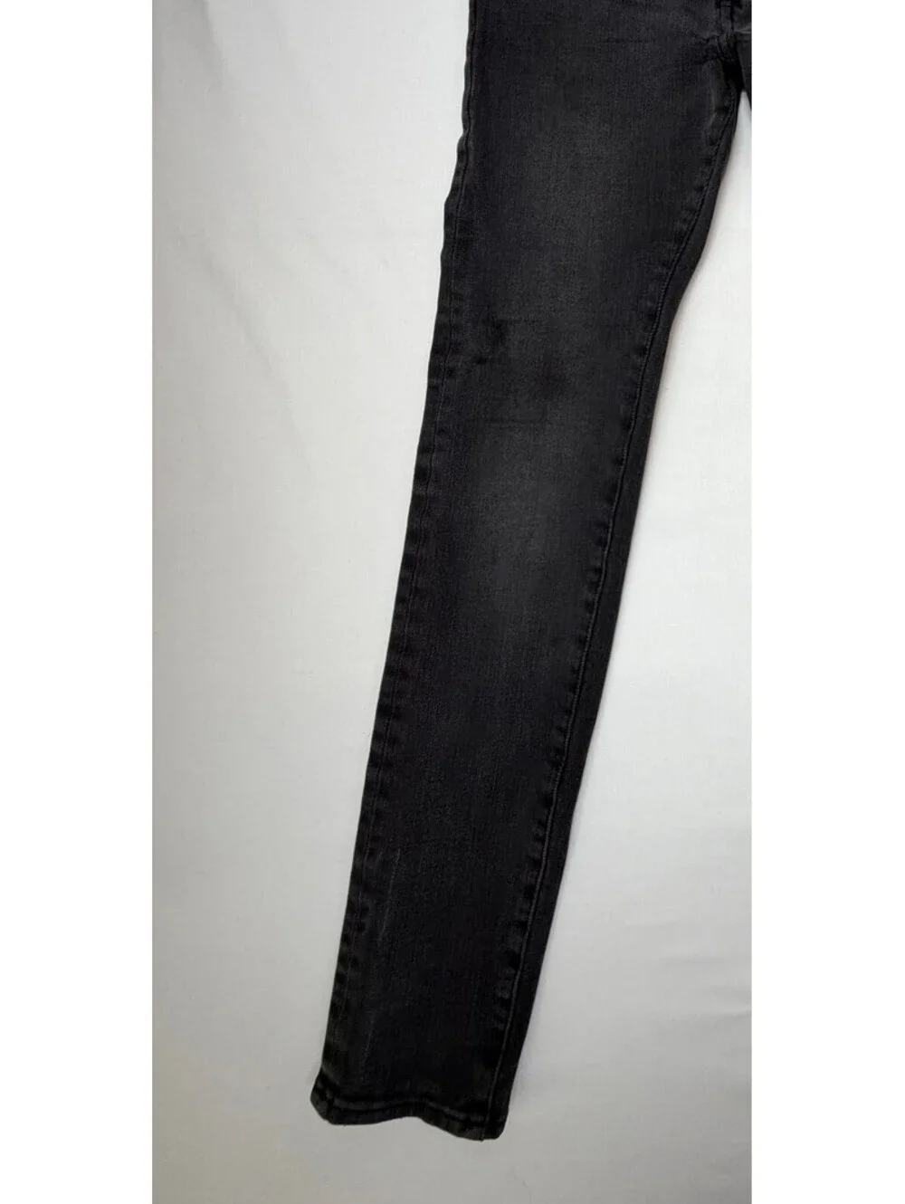 H&M 360 Tech Stretch Men's Skinny Jeans Low Waist Slim Fit Zip Fly Size 28 Black